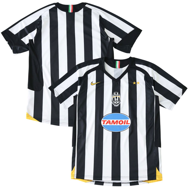 Juventus retro fodboldtrøje 2025/26 kortærmet hjemmebanetrøje til herre