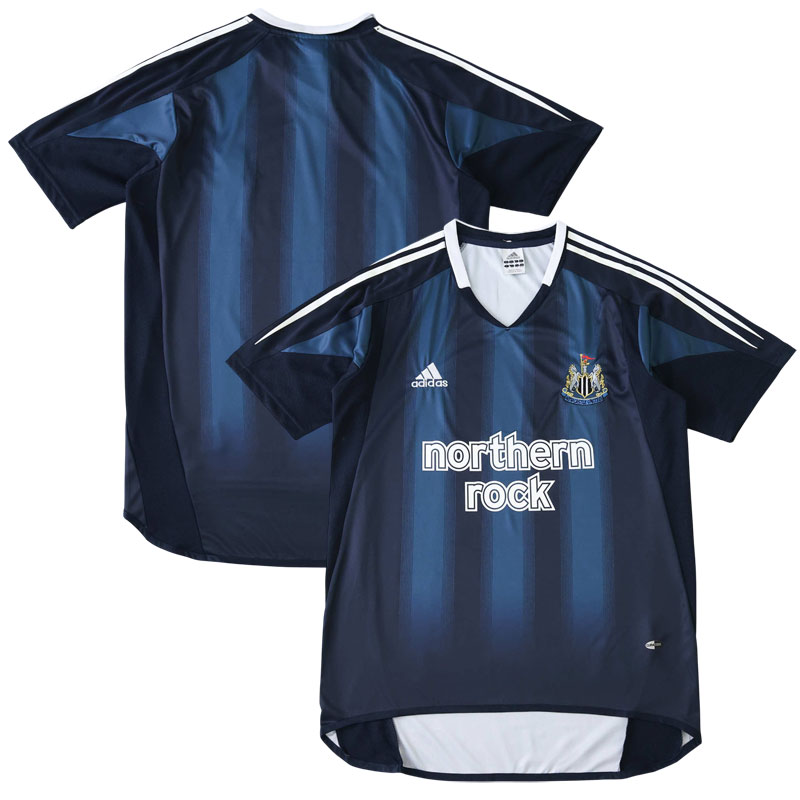 Newcastle FC retro fodboldtrøje 2004/05 udebanetrøje til mænd