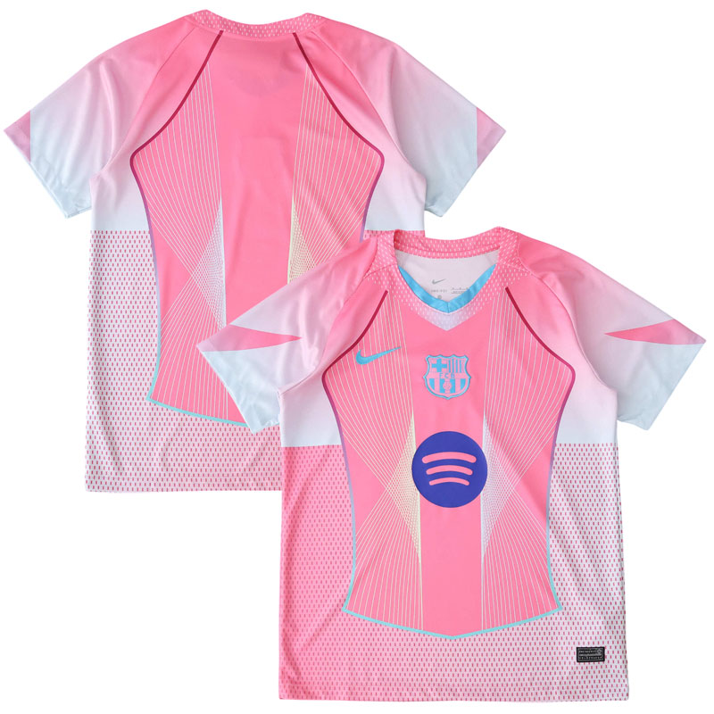 Pink special edition trøje Barcelona 25/26 fodboldtrøje til mænd