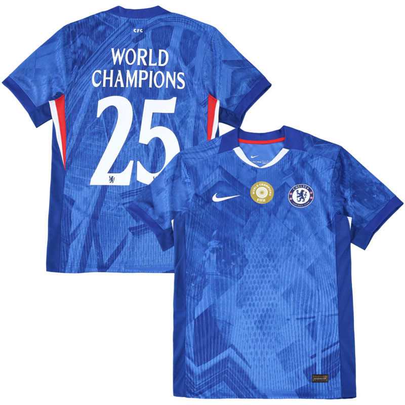 Chelsea FC Club World Cup trøje 2025 kortærmet fodboldtrøje for herrer