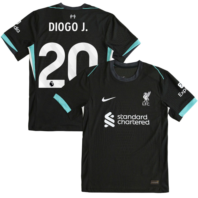 Diogo J. 20 Liverpool FC 2024/25 udebanetrøje til mænd