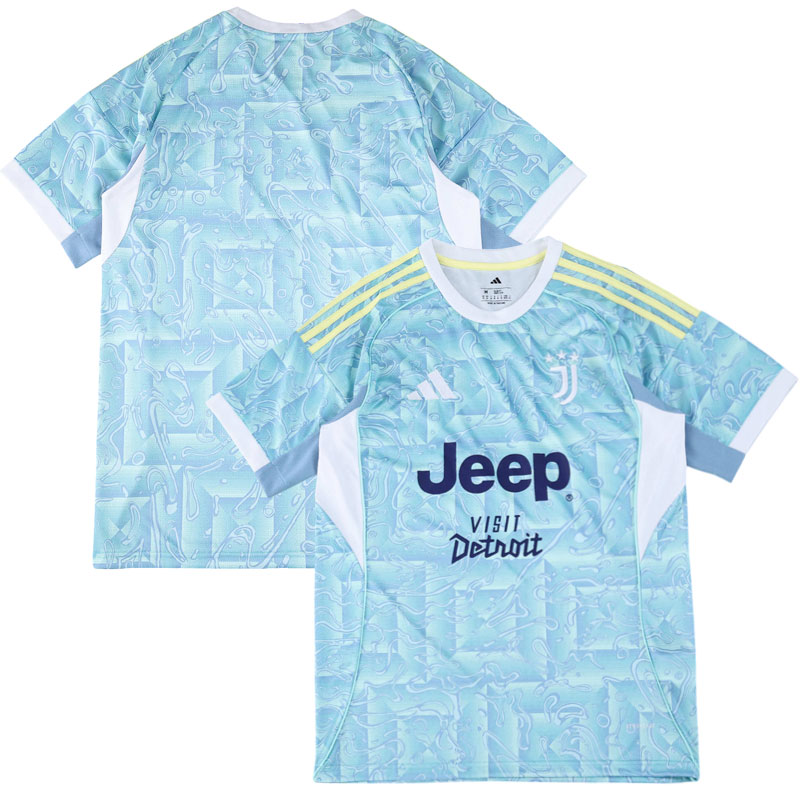 Juventus udebanetrøje 2025/26 med sponsor - herre fodboldtrøje