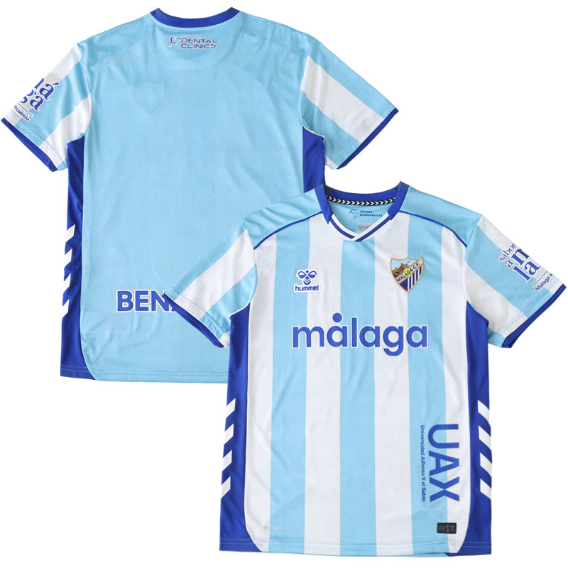 Málaga CF hjemmebanetrøje 2025/26 kortærmet fodboldtrøje til mænd
