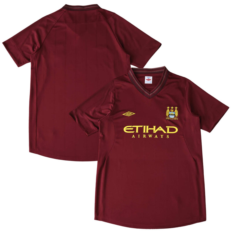 Manchester City udebanetrøje 2012/13 retro fodboldtrøje