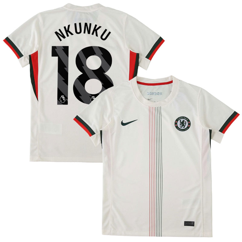 NKUNKU 18 Chelsea udebanetrøje 2025/26 trøje til mænd med tryk