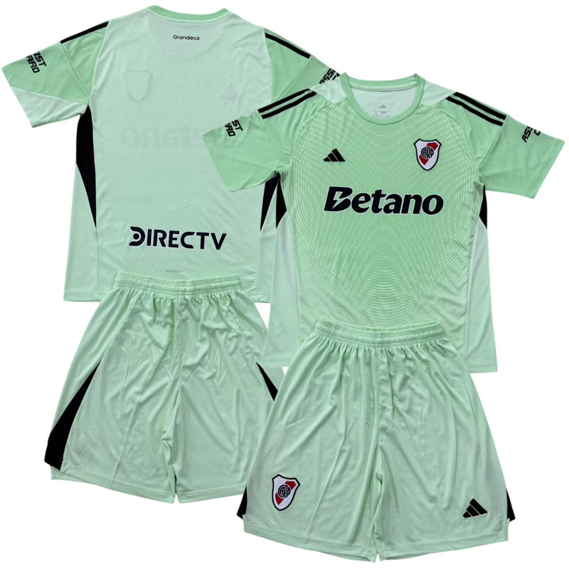 River Plate 2025/26 keepertrøje – grøn fodboldtrøje med shorts