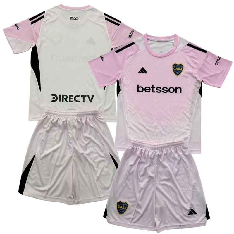 Boca Juniors målmandstrøje 2025/26 pink fodboldtrøje