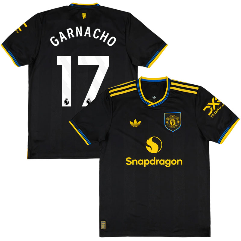 Garnacho 17 Man United tredje fodboldtrøje 2025/26 til mænd