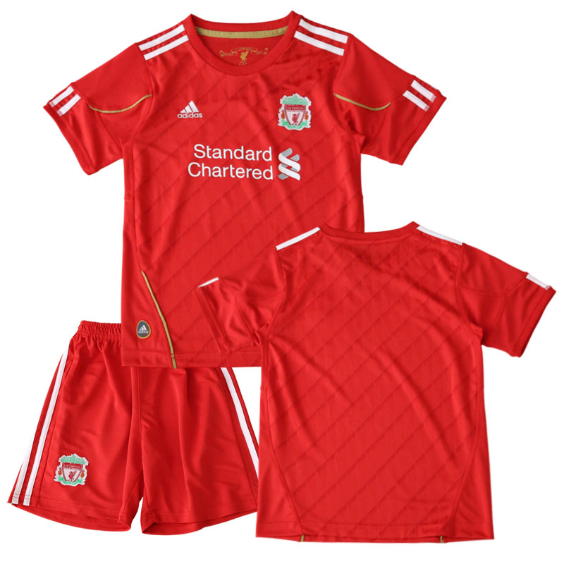 Liverpool 2010/11 Børn Retro Hjemmebanetrøje
