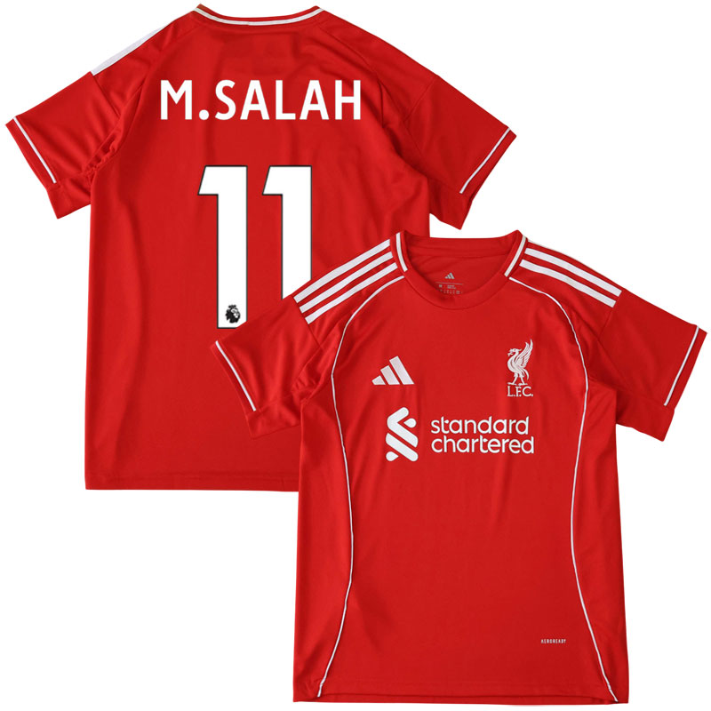 M. Salah 11 fodboldtrøje 2025/26 Liverpool hjemmebanetrøje for herrer
