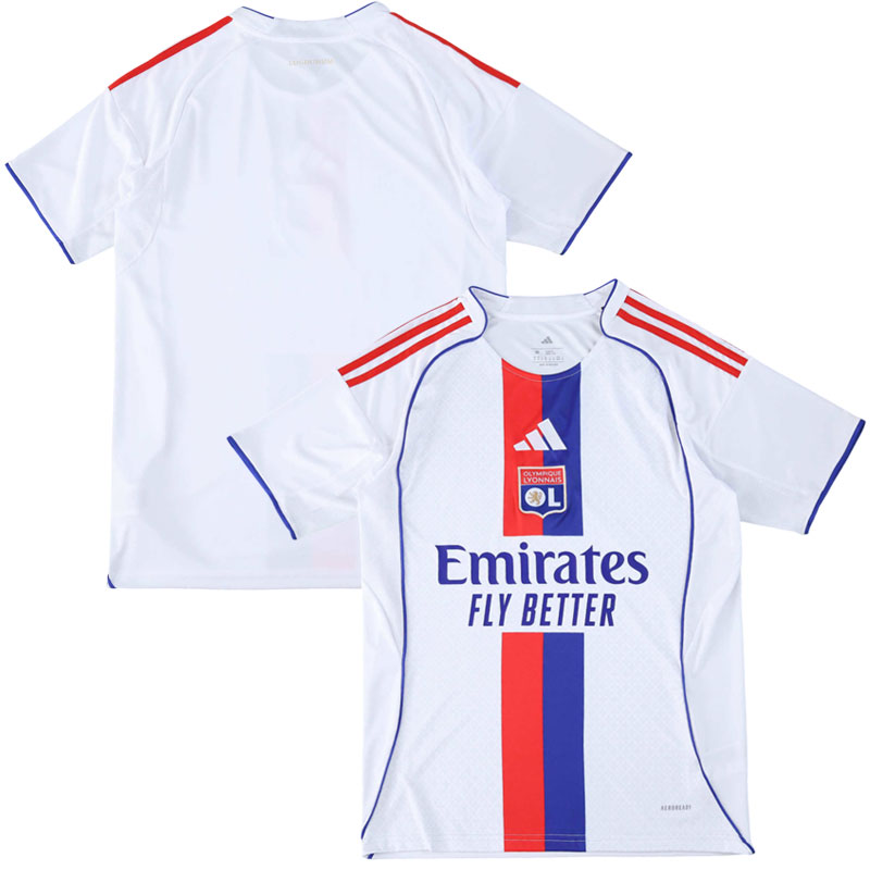 Olympique Lyon hjemmebane trøje 2025/26