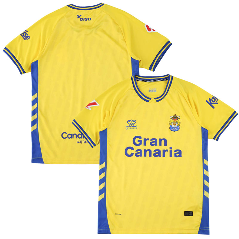 UD Las Palmas hjemmebanetrøje 2025/26 gul fodboldtrøje