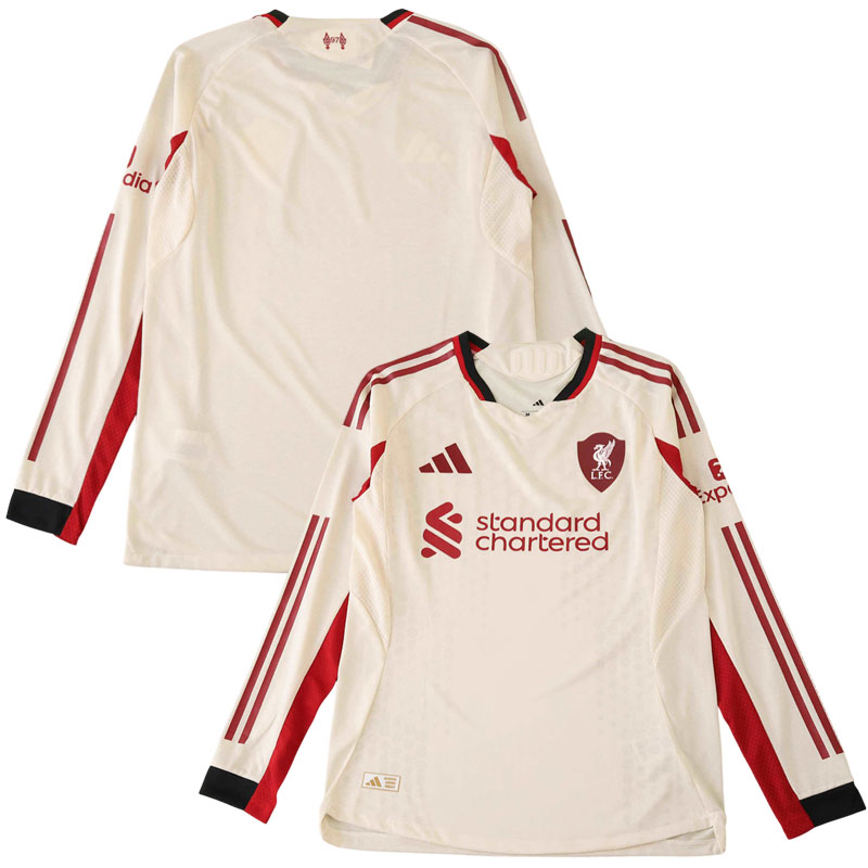 Liverpool FC langærmet udebanetrøje 2025/26