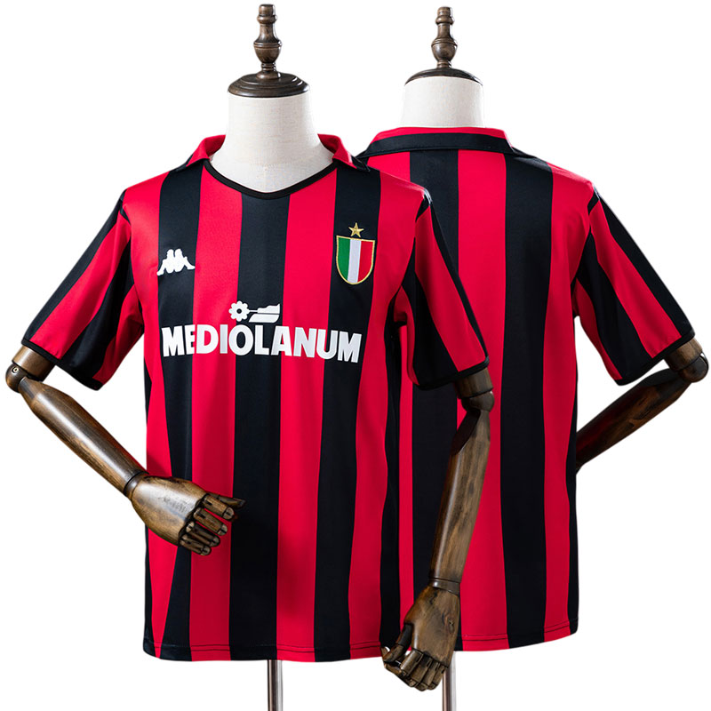 AC Milan 1988-89 retro hjemmebanetrøje
