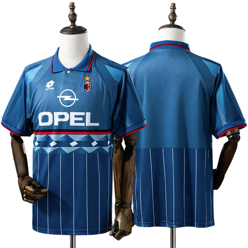 AC Milan 1995/96 retro fjerdetrøje