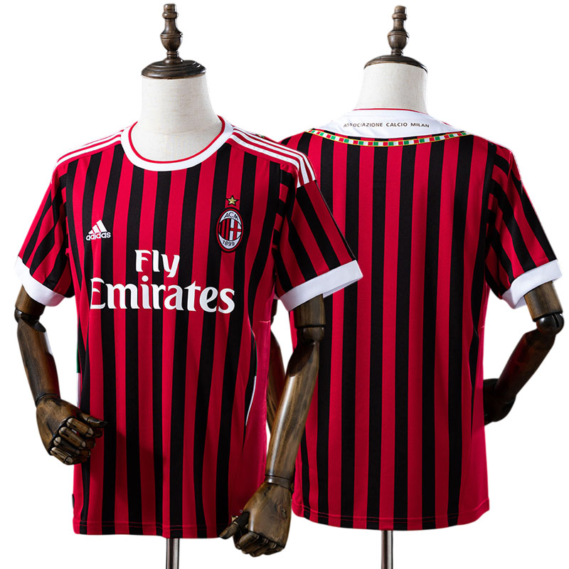 AC Milan 2011/12 retro hjemmebanetrøje