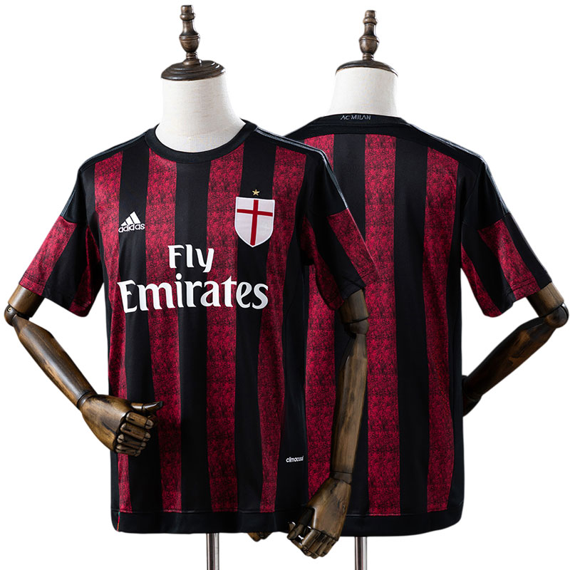 AC Milan 2015/16 hjemmebanetrøje - retro fodboldtrøje til mænd