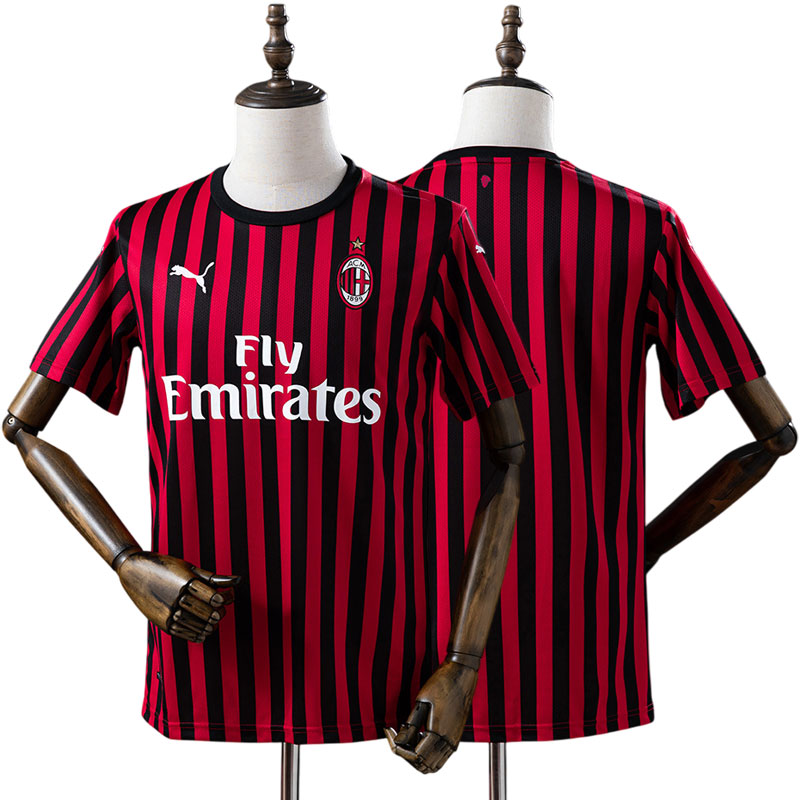 AC Milan 2019/20 hjemmebanetrøje - herre retro fodboldtrøje