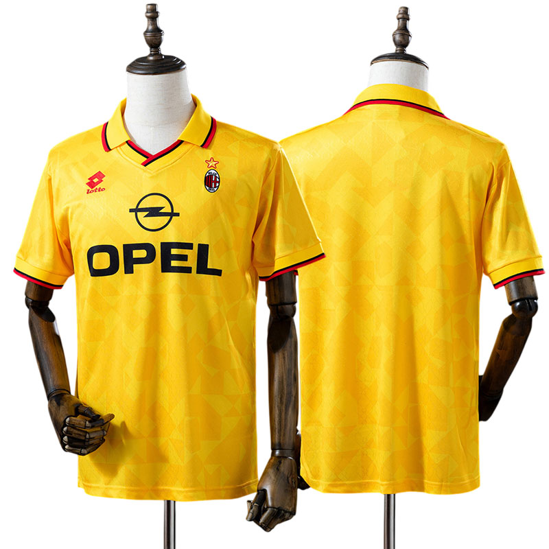 AC Milan gul tredje trøje 1995/96