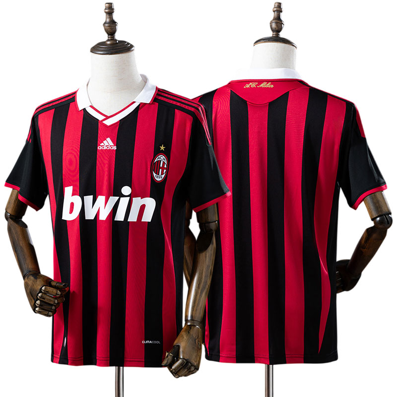 AC Milan hjemmebanetrøje 2009/10 - Retro herre fodboldtrøje