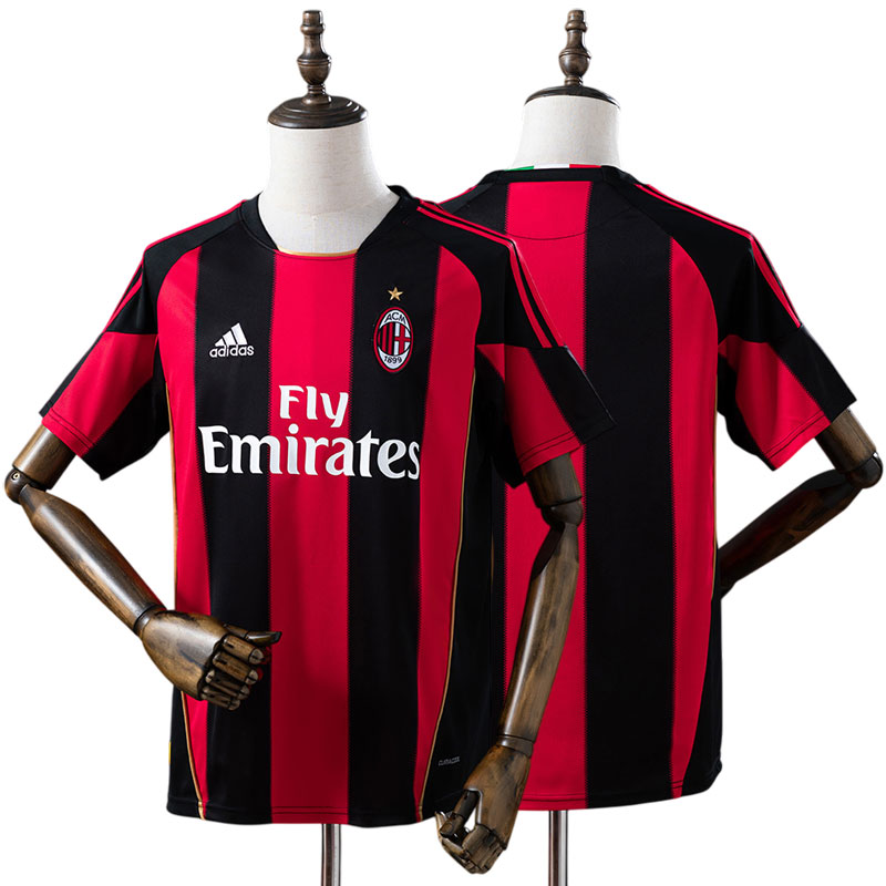 AC Milan retro hjemme trøje 2010/11 - legendarisk herre fodboldtrøje