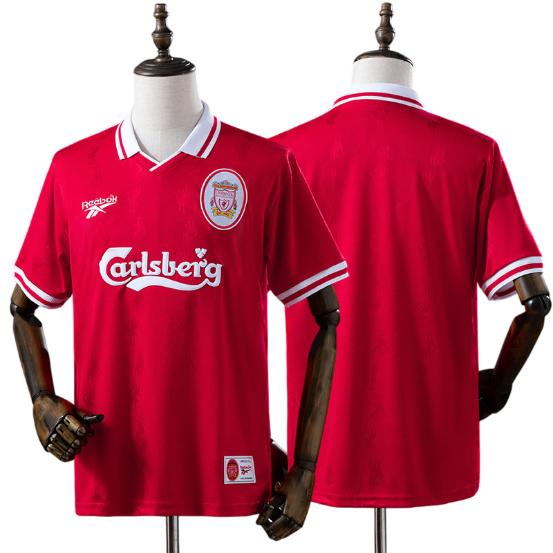 Liverpool FC vintage trøje 1996/98 - rød retro hjemmebanetrøje