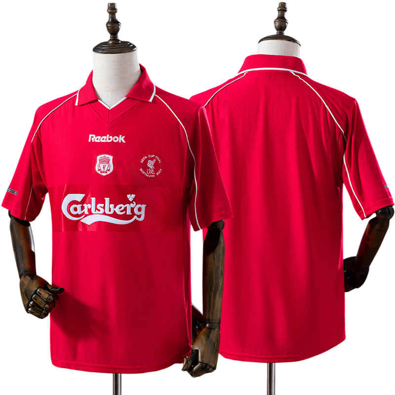 Liverpool hjemmebanetrøje 2000-02 retro fodboldtrøje til mænd