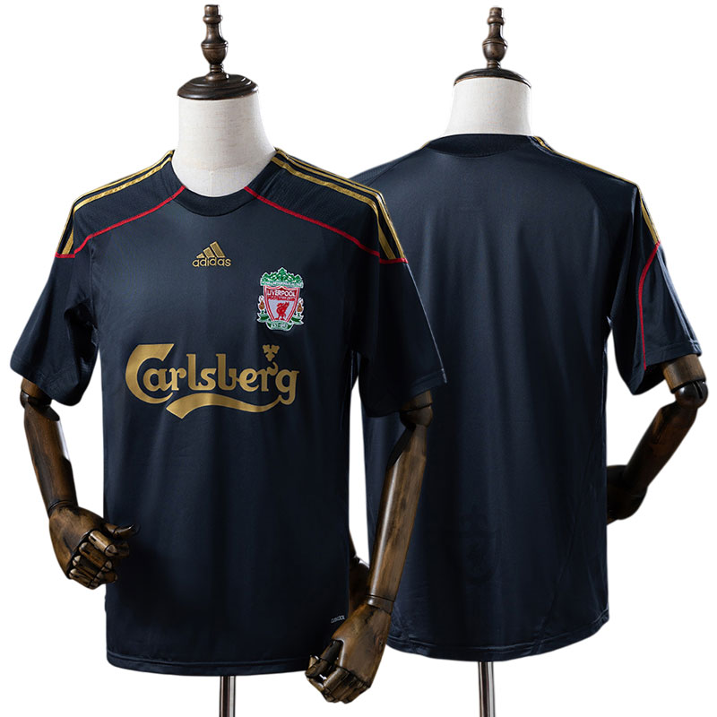 Liverpool retro fotboldtrøje 2009/10 - udebanetrøje til mænd