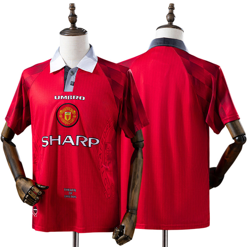 Man Utd retro trøje 1996/98 - hjemmebanetrøje til mænd