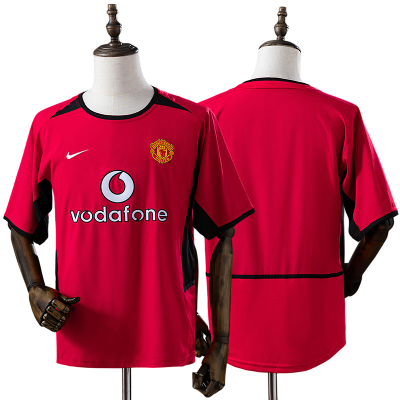 Manchester United 2002/04 hjemmebanetrøje - retro klassiker