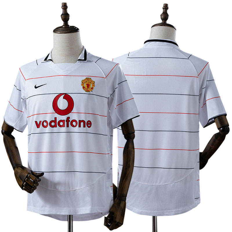 Manchester United tredje trøje 2003/05 - retro herre fodboldtrøje