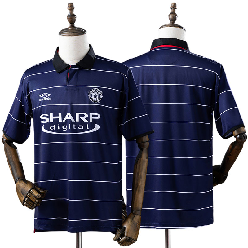Manchester United vintage trøje 1999/2000 - herre udebanetrøje
