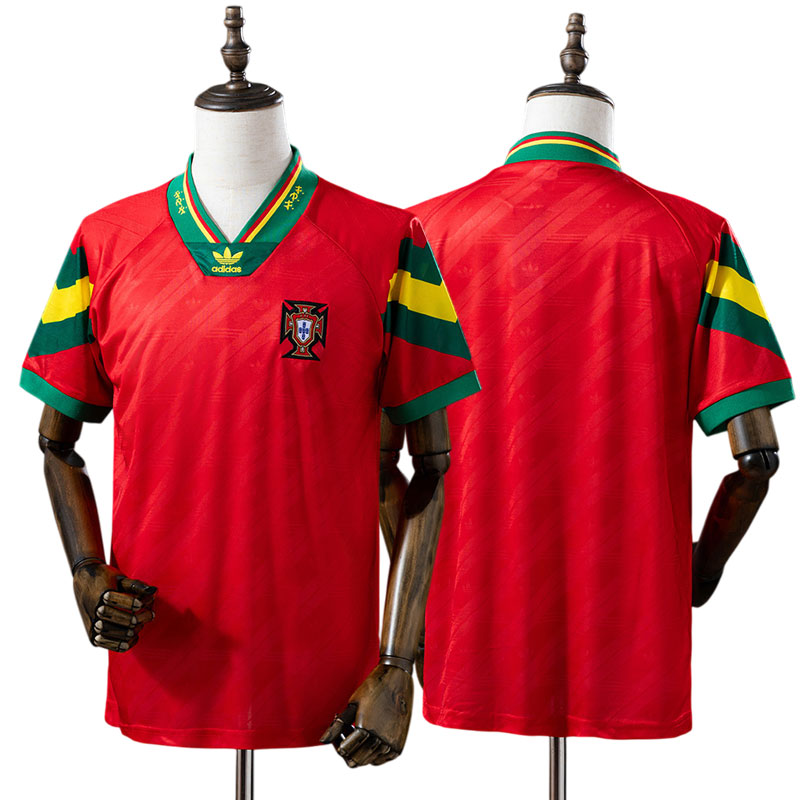 Portugal 1992/93 hjemmebanetrøje - retro fodboldtrøje til mænd