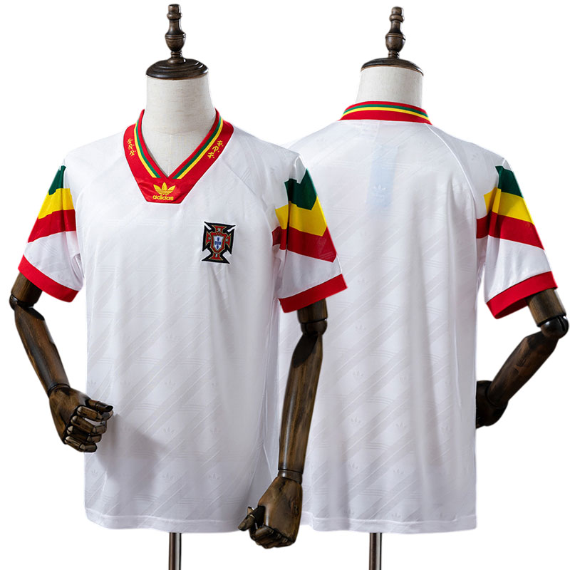 Portugal 1992/93 retro udebanetrøje til mænd