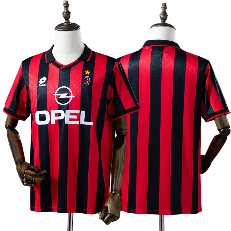 Retro AC Milan hjemmebanetrøje 1995/96