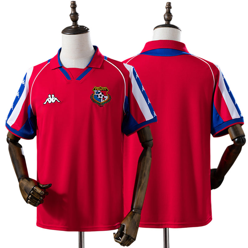 Retro Panama 1998/99 home shirt - retro fodboldtrøje til mænd
