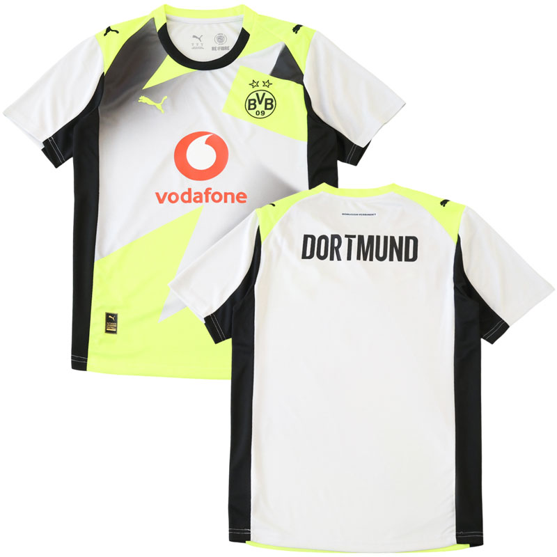 Borussia Dortmund 2025/26 udebanetrøje - fodboldtrøje til mænd