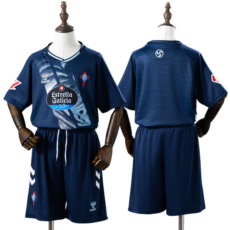 Celta Vigo 2025-26 udebanetrøje børn - fodboldtrøje + shorts