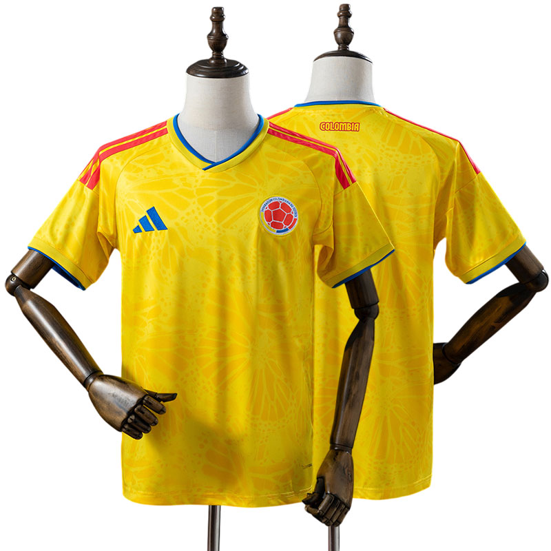 Colombia landsholdstrøje VM 2026 - gul hjemmebanetrøje