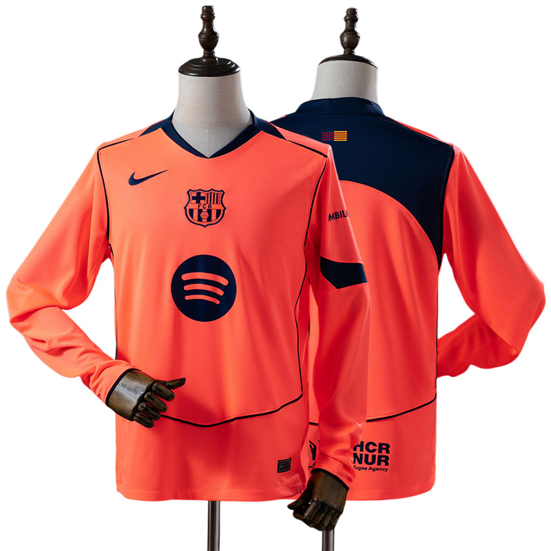 FC Barcelona 2025/26 langærmet tredjetrøje til herrer