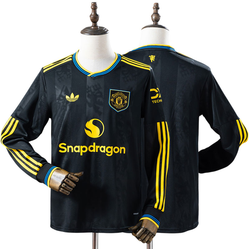 Manchester United 25/26 herre langærmet tredjetrøje