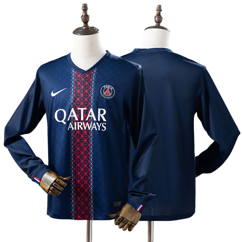 Paris Saint-Germain langærmet hjemmebanetrøje 25/26