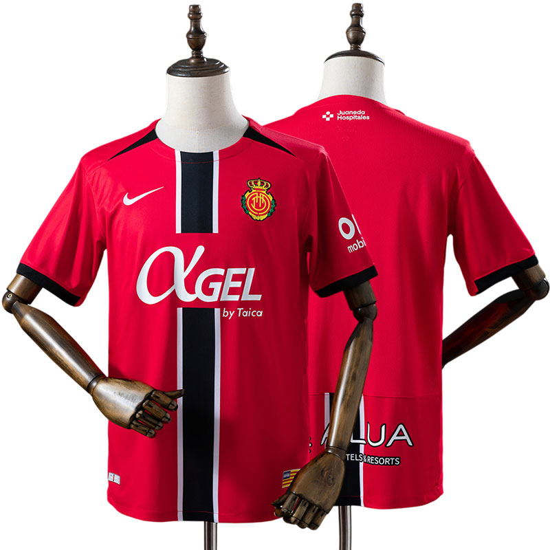 RCD Mallorca 2025/26 hjemmebanetrøje - herre fodboldtrøje rød