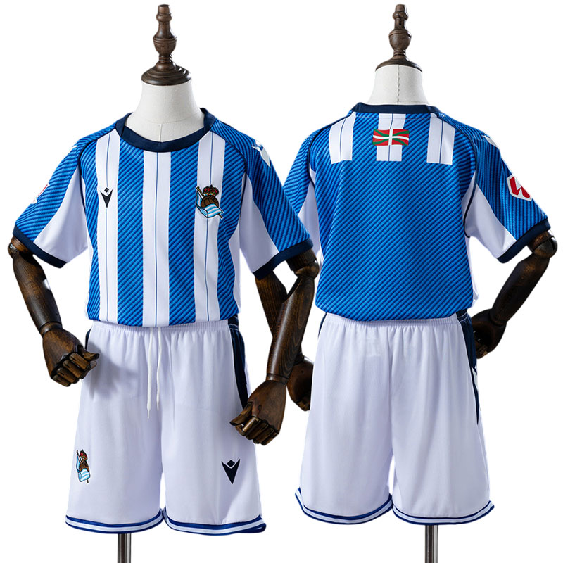 Real Sociedad 25/26 hjemmebanesæt til børn