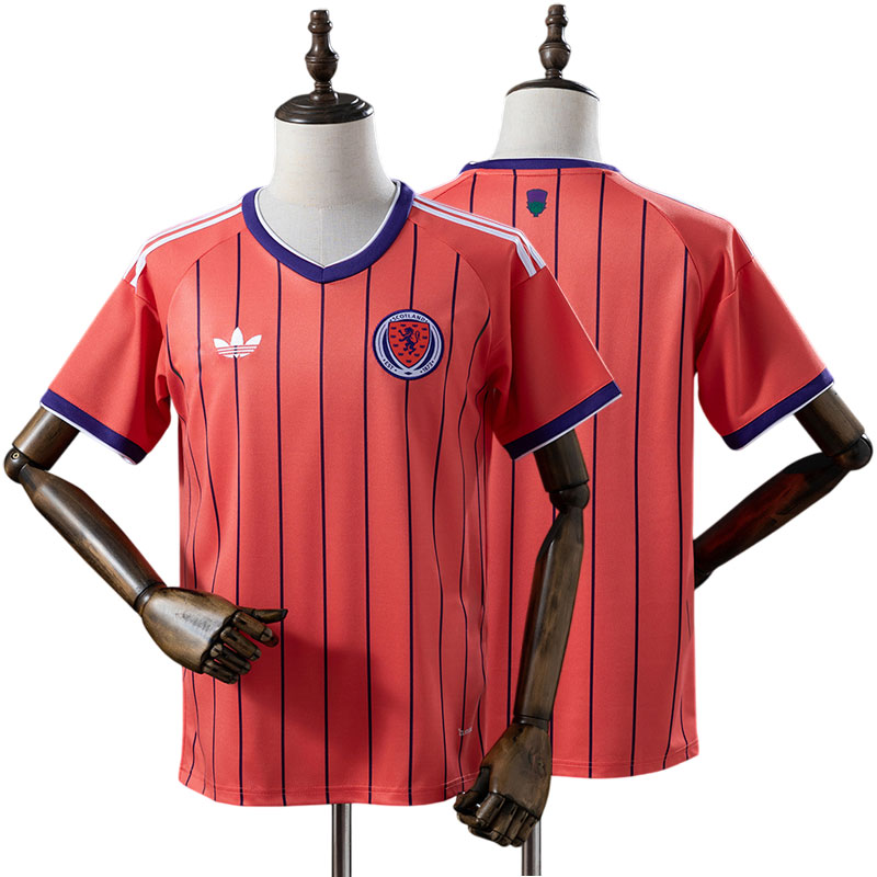 Skotland 2026 fodboldtrøje udebanemodel til mænd - VM away jersey