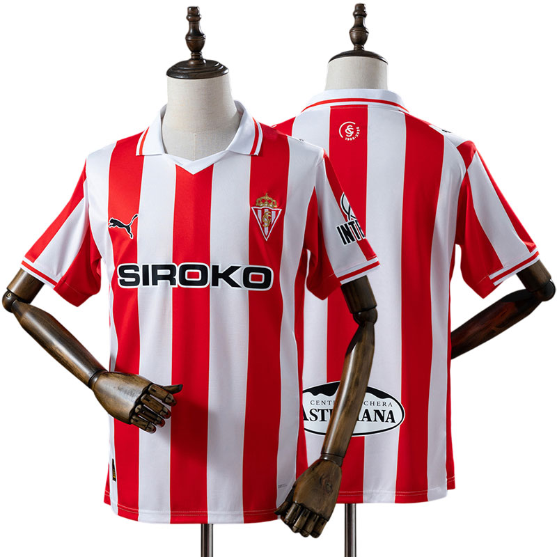 Sporting Gijón 2025/26 hjemmebanetrøje til mænd