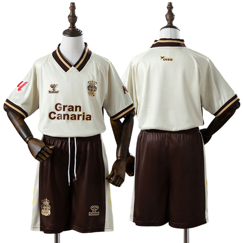 UD Las Palmas 2025/26 tredjetrøje børn – fodboldtrøje og shorts