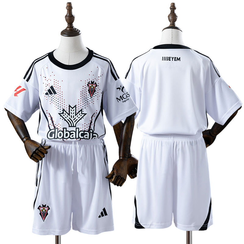 Albacete 2025/26 hjemmebanetrøje - trøje og shorts til børn