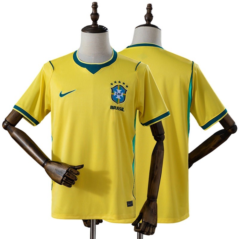 Brasilien hjemmebanetrøje 2026 VM fodboldtrøje til mænd