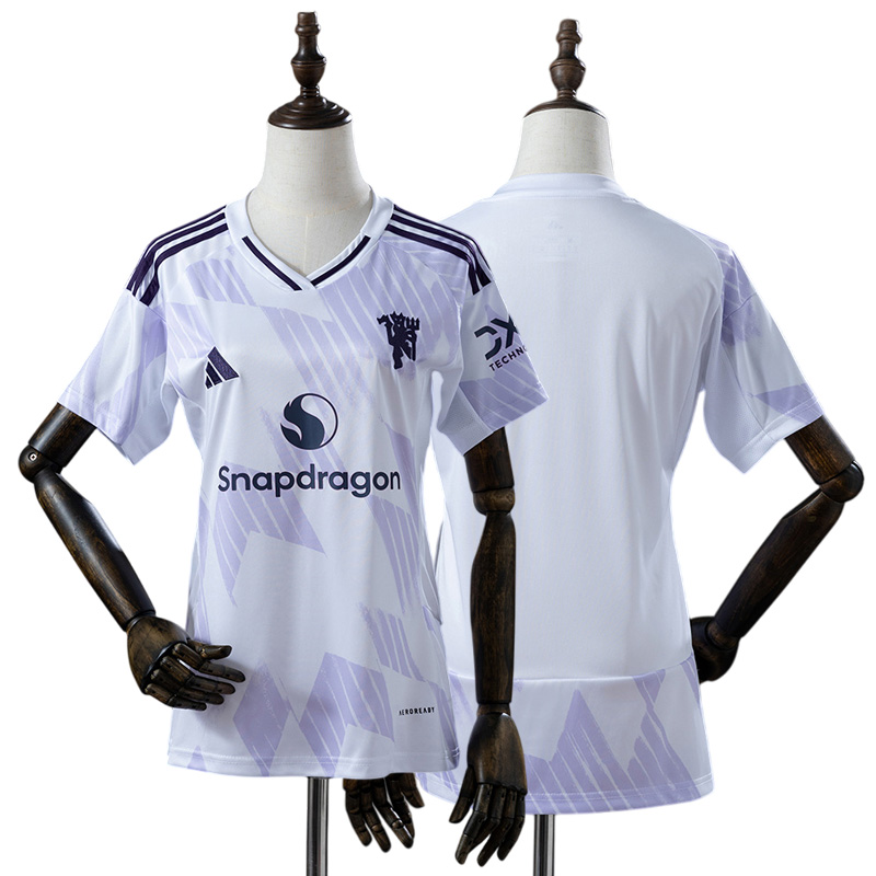 Dame Man Utd udebanetrøje 2025/26 - kvinde fodboldtrøje